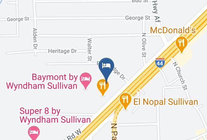 Franklin - Motel 6 Sullivan Mo Maps