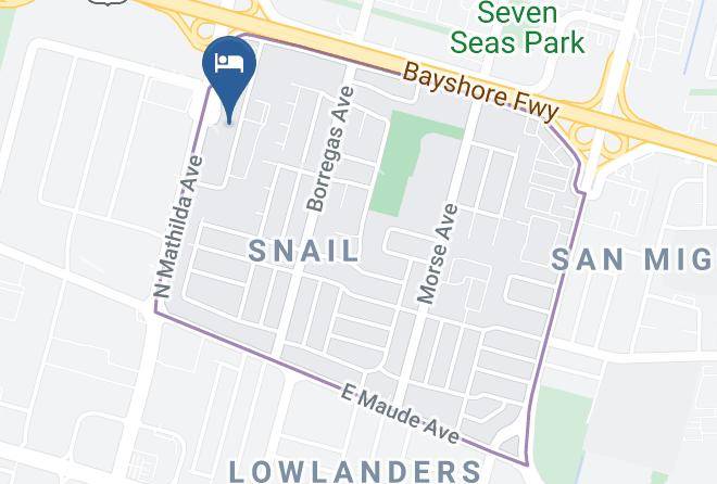 Santa Clara - Motel 6 Sunnyvale Ca South Maps