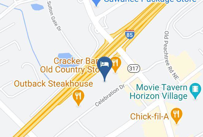 Motel 6 Suwanee Ga Gwinnett Center Map