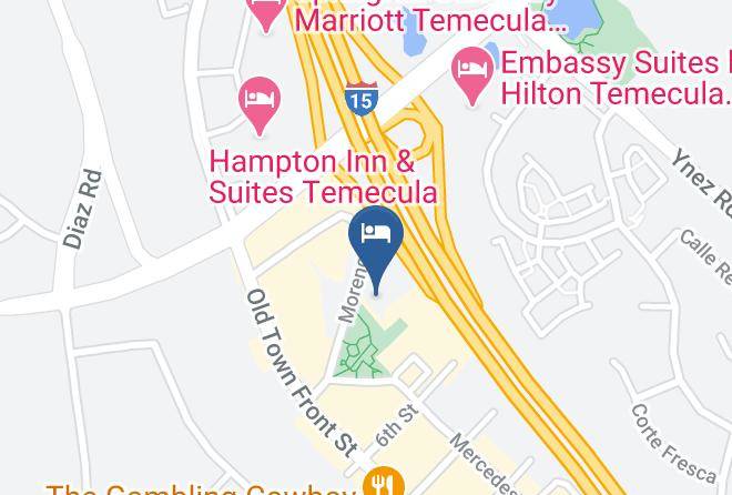 Riverside - Motel 6 Temecula Ca Historic Old Town Maps
