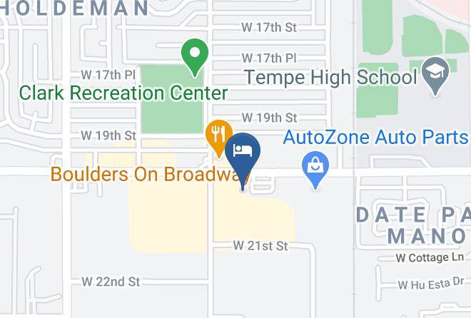 Maricopa - Motel 6 Tempe Az Broadway Asu Maps