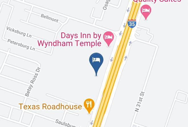 Bell - Motel 6 Temple Tx Maps