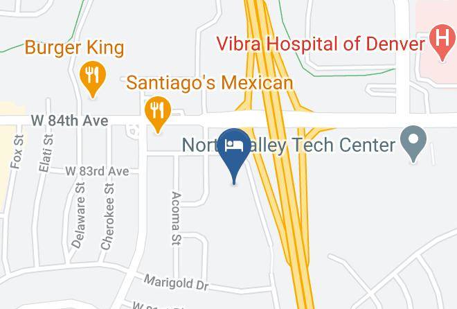 Adams - Motel 6 Thornton Co Denver Maps