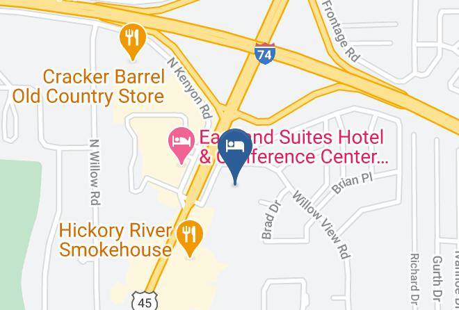Champaign - Motel 6 Urbana Il Maps