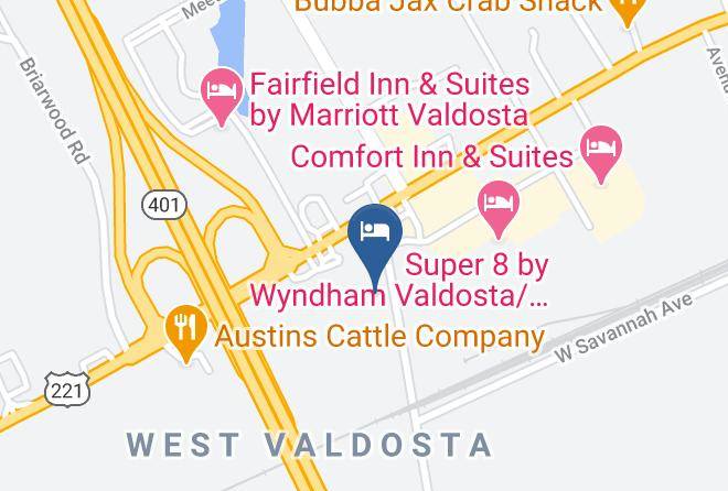Lowndes - Motel 6 Valdosta Ga University Maps