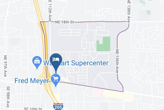 Clark - Motel 6 Vancouver Wa Maps