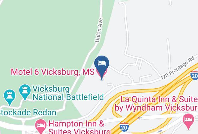 Warren - Motel 6 Vicksburg Ms Maps