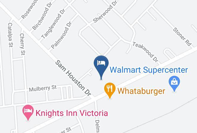 Victoria - Motel 6 Victoria Tx Maps