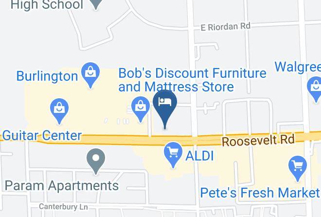 Dupage - Motel 6 Villa Park Il Chicago West Maps