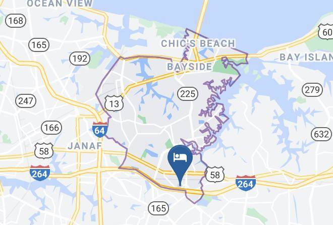 Virginia Beach City - Motel 6 Virginia Beach Va Maps
