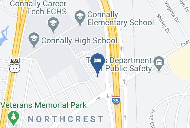 Motel 6 Waco Tx Lacey Lakeview Map