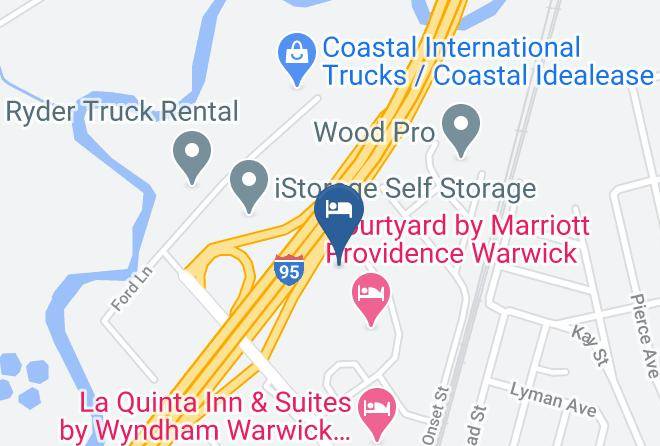 Kent - Motel 6 Warwick Ri Providence Airport I 95 Maps
