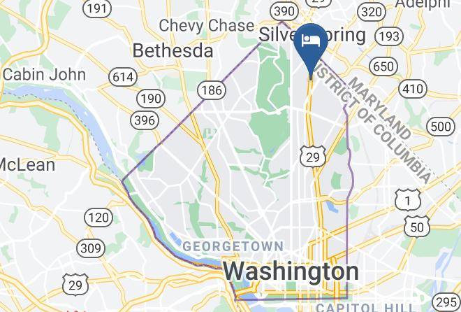 City Of Washington - Motel 6 Washington Dc Maps