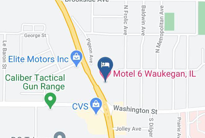 Lake - Motel 6 Waukegan Il Maps