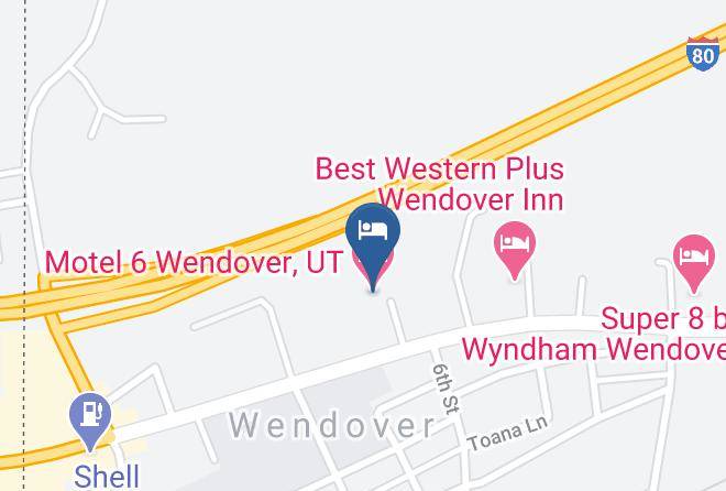 Tooele - Motel 6 Wendover Ut Maps