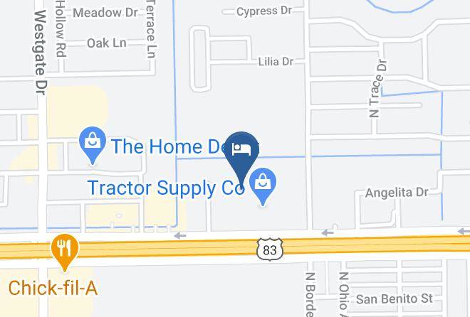 Hidalgo - Motel 6 Weslaco Tx Maps