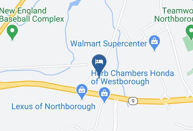 Worcester - Motel 6 Westborough Ma Maps