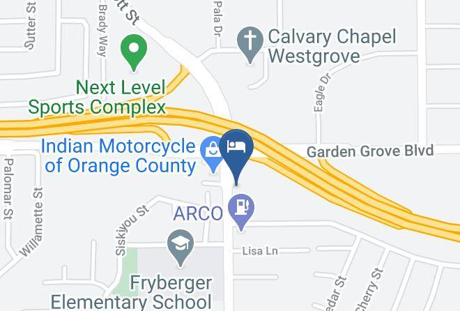 Orange - Motel 6 Westminster Ca North Maps