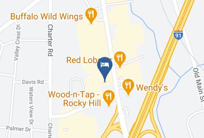 Hartford - Motel 6 Wethersfield Ct Hartford Maps