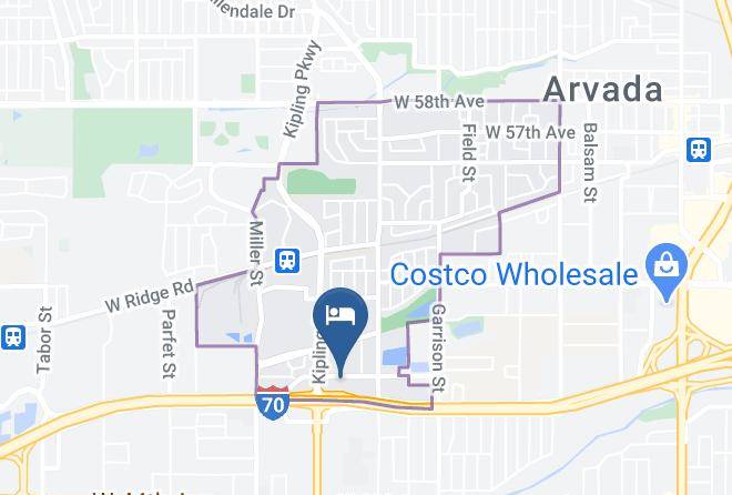Jefferson - Motel 6 Wheat Ridge Co West Denver North Maps