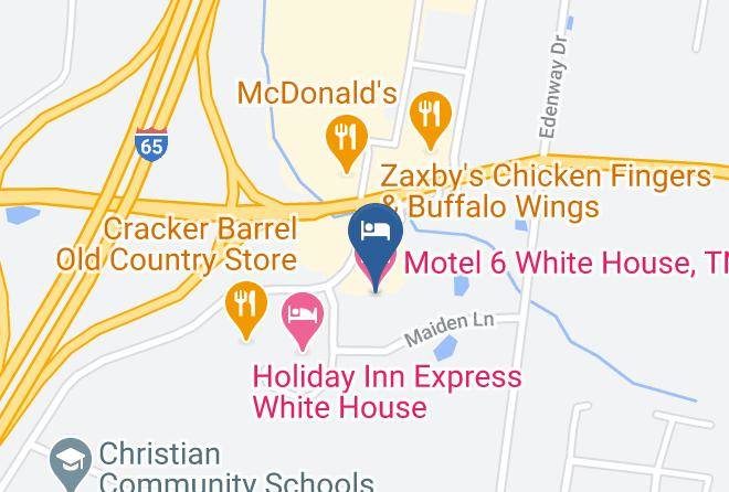 Robertson - Motel 6 White House Tn Maps