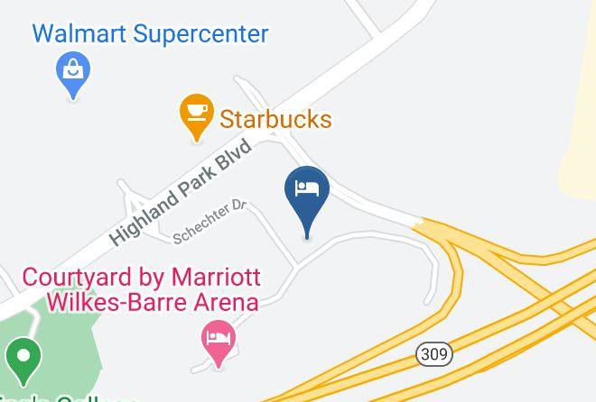 Luzerne - Motel 6 Wilkes Barre Pa Arena Maps
