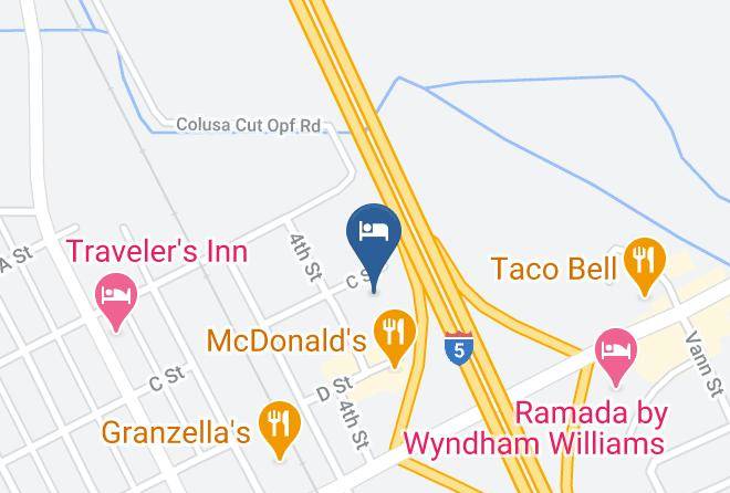 Colusa - Motel 6 Williams Ca Maps