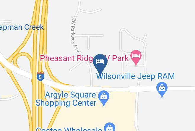 Washington - Motel 6 Wilsonville Or Portland Maps