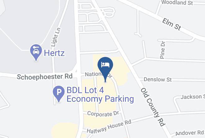 Hartford - Motel 6 Windsor Locks Ct Hartford Maps