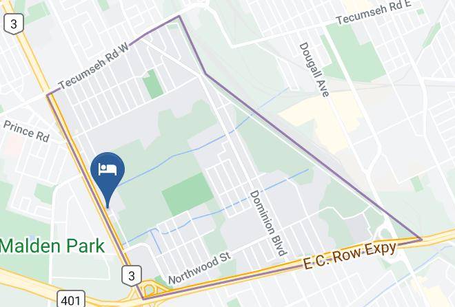Essex - Motel 6 Windsor On Maps