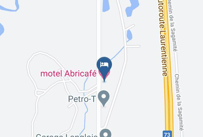La Jacques Cartier Regional County Municipality - Motel Abricafe Maps