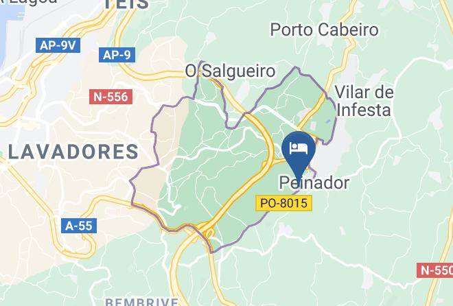 Pontevedra - Motel Aeropuerto Maps