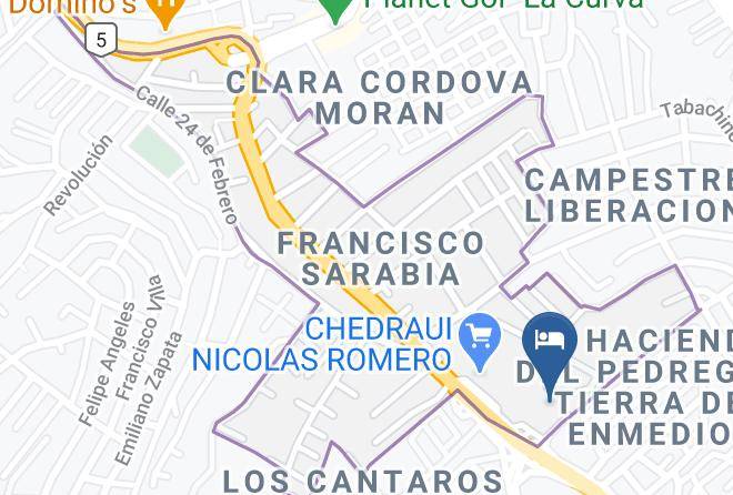 Nicolas Romero - Motel Alcazar Maps