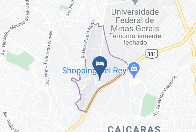 Belo Horizonte - Motel Alfa Ville Maps