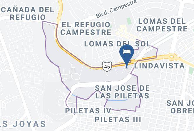 Motel Ambassador Map