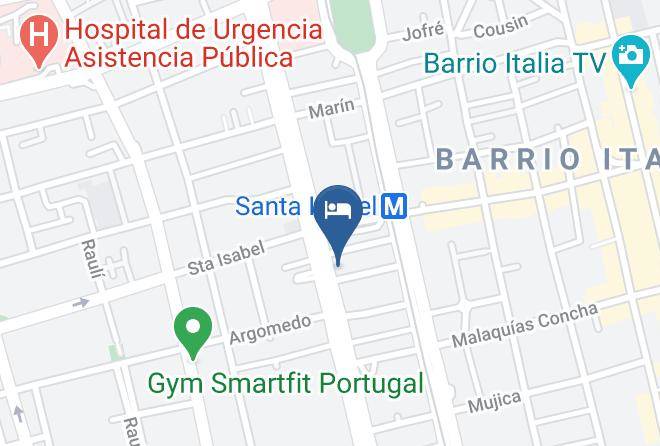 Santiago - Motel Amor Amor Maps