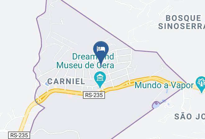 Gramado - Motel Amore Mio Maps