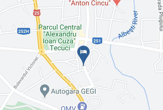 Tecuci - Motel Andra Tecuci Maps