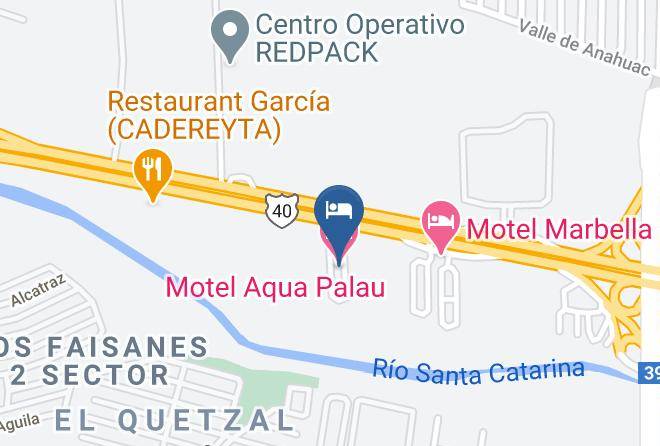 Guadalupe - Motel Aqua Palau Maps