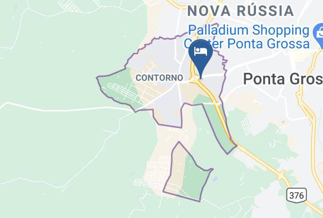 Ponta Grossa - Motel Aquarius Maps