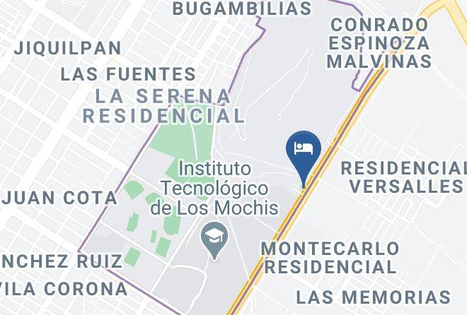 Ahome - Motel Aries Maps
