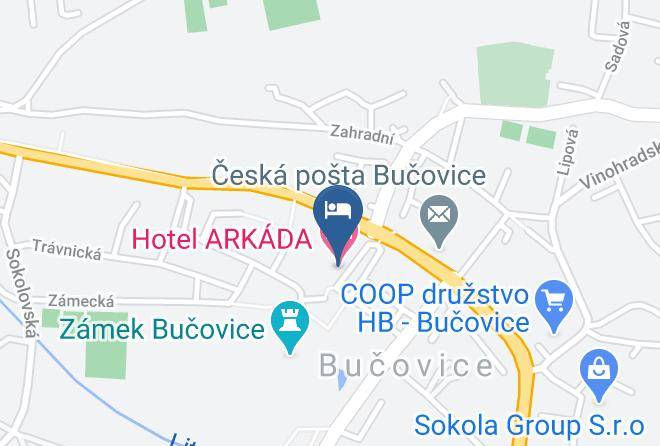 Vyskov - Hotel Arkada Maps