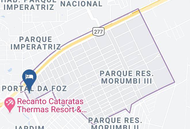 Foz Do Iguacu - Motel Arpege Maps