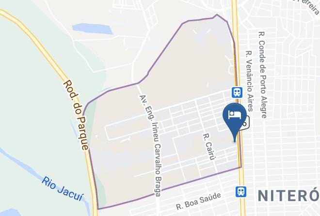 Canoas - Motel Atenas Maps