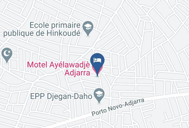 Porto Novo - Motel Ayelawadje Adjarra Maps