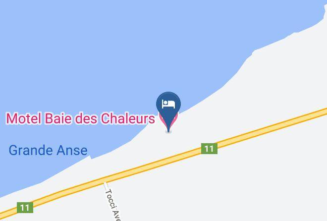 Gloucester - Motel Baie Des Chaleurs Maps