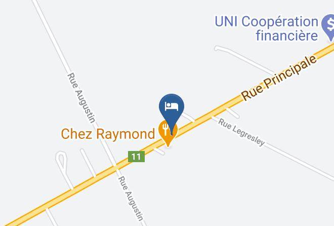 Northumberland - Motel Beausejour & Chez Raymond Maps