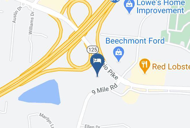 Clermont - Motel Beechmont Maps