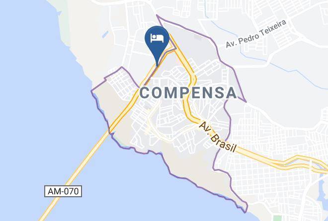 Manaus - Motel Beija Flor Maps