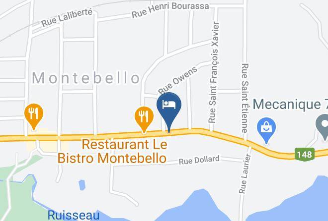 Motel Bel Eau Inn Map